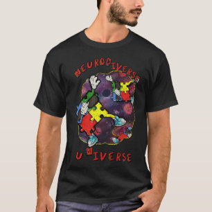 T-shirt Neurodiversité Universe Neurodiversité Embrasser l