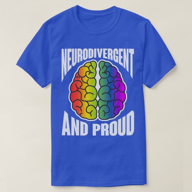 T-shirt Neurodiversity adhd Neurodivers Sensibilisation su (Design devant)