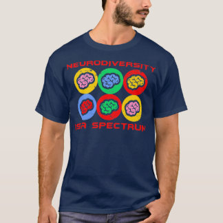 T-shirt Neurodiversity est un spectre TDAH Parents adultes