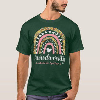 T-shirt Neurodiversity Sensibilisation sur l'autisme TDAH