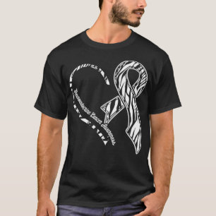 T-shirt Neuroendocrinien Cancer Survivant Heart Warrior Pu