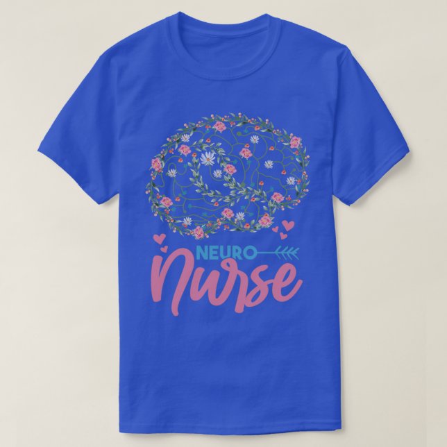 T-shirt Neurologie Neuro Infirmière 1 (Design devant)