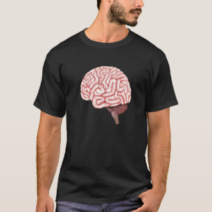 T-shirt Neurologie neurologique de l'anatomie du cerveau h