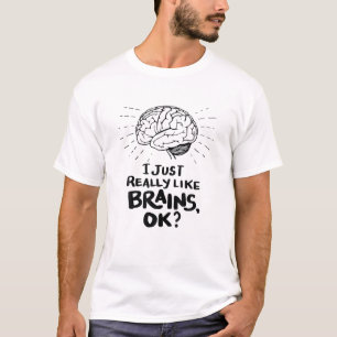 T-shirt Neuroscience Neurologie Docteur J'Aime Vraiment B