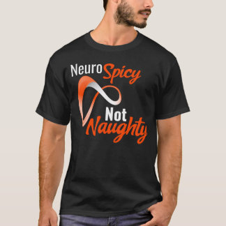 T-shirt Neurospicy Not Naughty - Neurodivergent Pride
