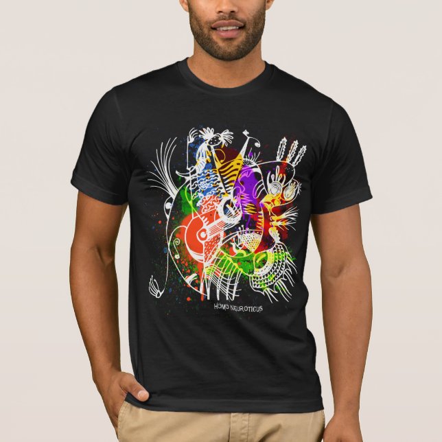 T-shirt Neuroticus Homo (Devant)