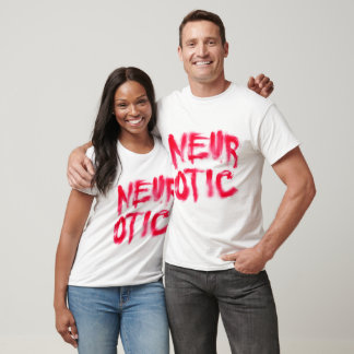 T-shirt Neurotique (rouge)