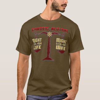 T-shirt Neutral chaotique
