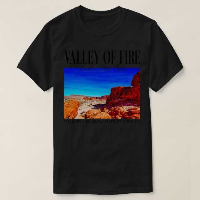 T-shirt Nevada Photographie (Design devant)