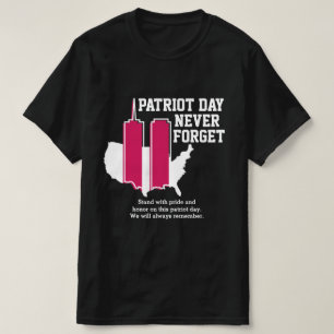 T-shirt Never Forget 911 20th Anniversary Patriot Day 2021