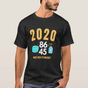 T-shirt Never Forget Retro Vintage Face Mask Hand Sanitize