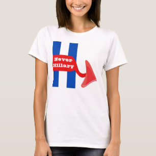 T-Shirt Never Hillary