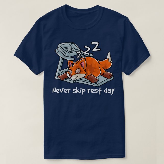 T-shirt Never Skip (Design devant)