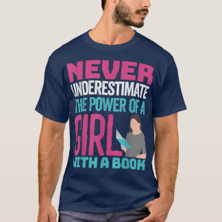 T-shirt Never Underestimate The Power Of A Girl With A Boo