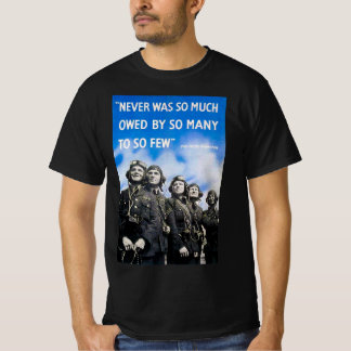 T-shirt Never was so much owed poster