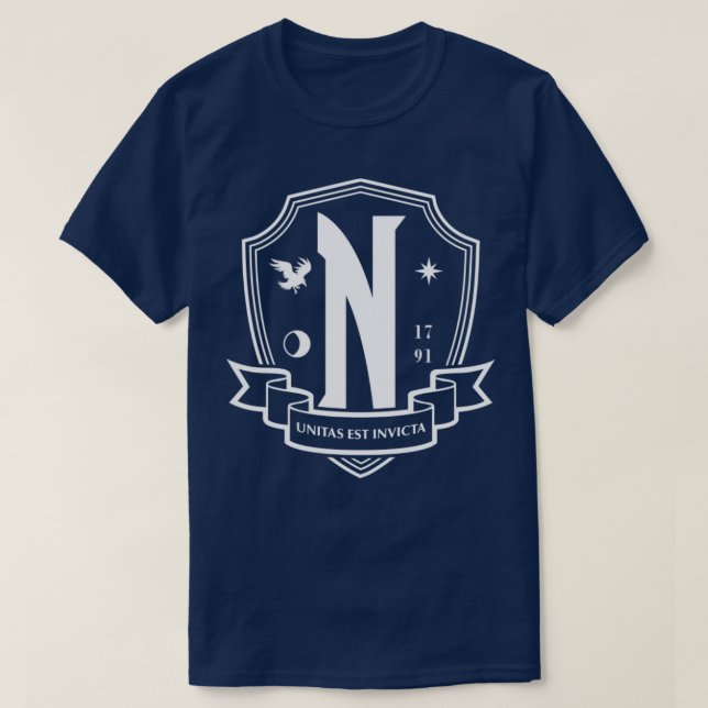 T-shirt Nevermore Academy1 (Design devant)