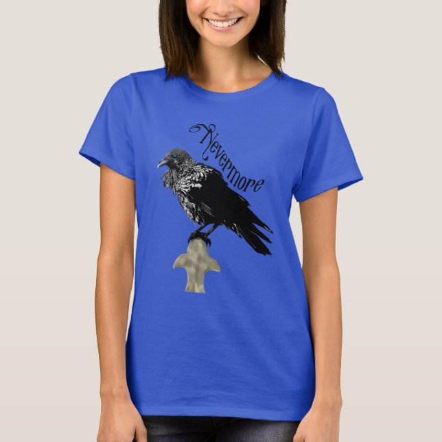T-shirt Nevermore Raven (Devant)
