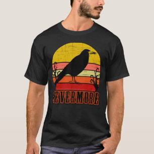 T-shirt NEVERMORE with Raven