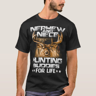 T-shirt neveu et nièce Chasse Buddies For Life
