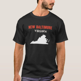 T-shirt New Baltimore Virginia USA State America Travel Vi