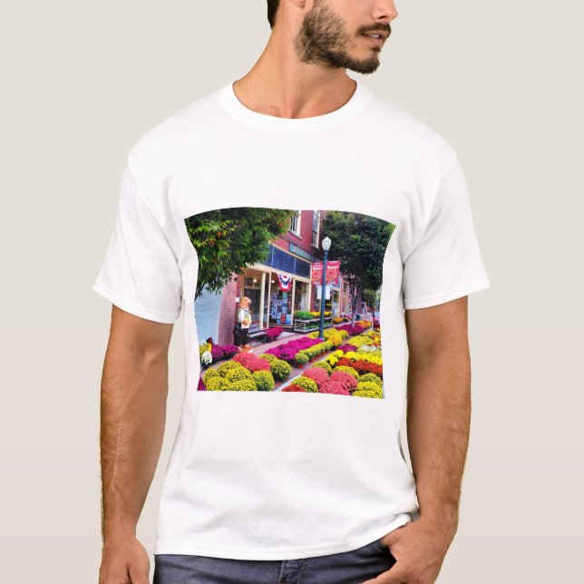 T-shirt New Berne, Caroline du Nord (Devant)