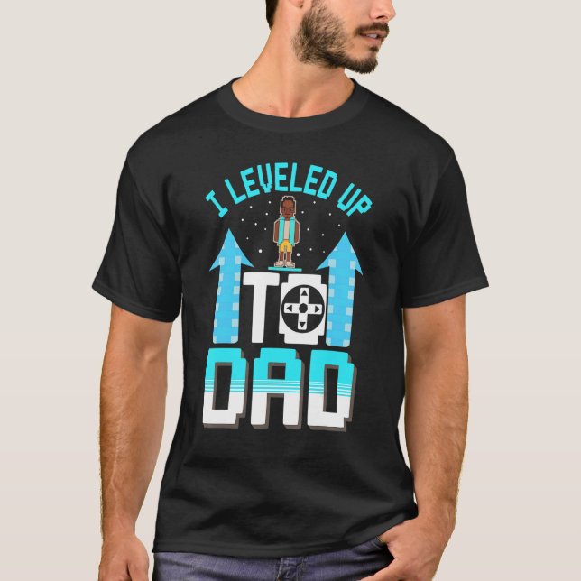 T-shirt New Black Father Video Gaming Dad (Devant)