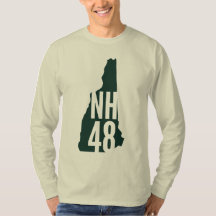 New Hampshire 4000 - Liste de pieds de page T-shir