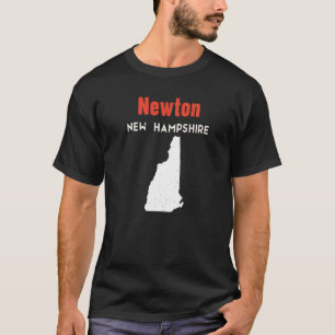 T-shirt New Hampshire États-Unis Amérique Voyage Newton