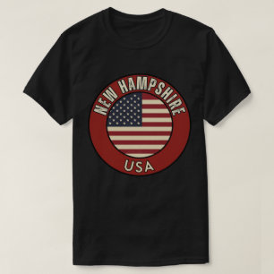 T-shirt New Hampshire États-Unis d'Amérique