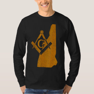 T-shirt New Hampshire Masons Grand Lodge Freemason Père