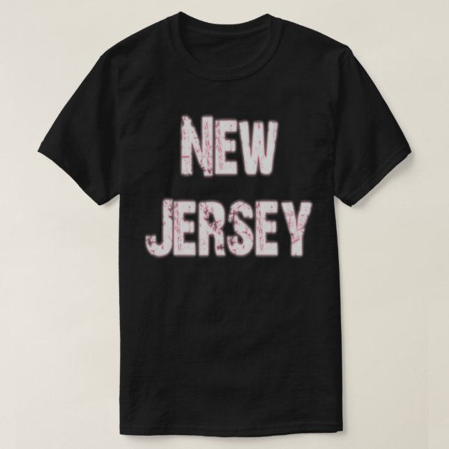 T-shirt New Jersey (Design devant)