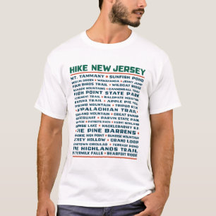 T-shirt New Jersey de hausse (traînées)