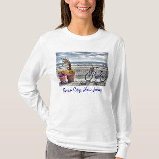 T-shirt New Jersey de ville d'océan