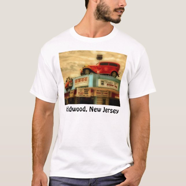 T-shirt New Jersey de Wildwood (Devant)