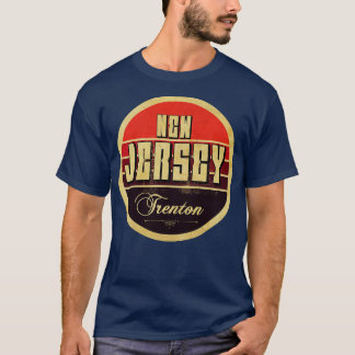 T-shirt New Jersey Trenton Vintage