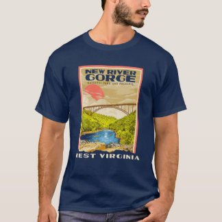 T-shirt New River Gorge National Park West Virginia Raftin