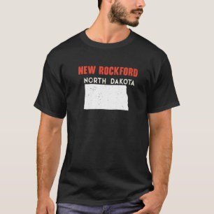 T-shirt New Rockford North Dakota USA State America Travel