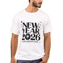 t-shirt New Year 2026 Celebrations
