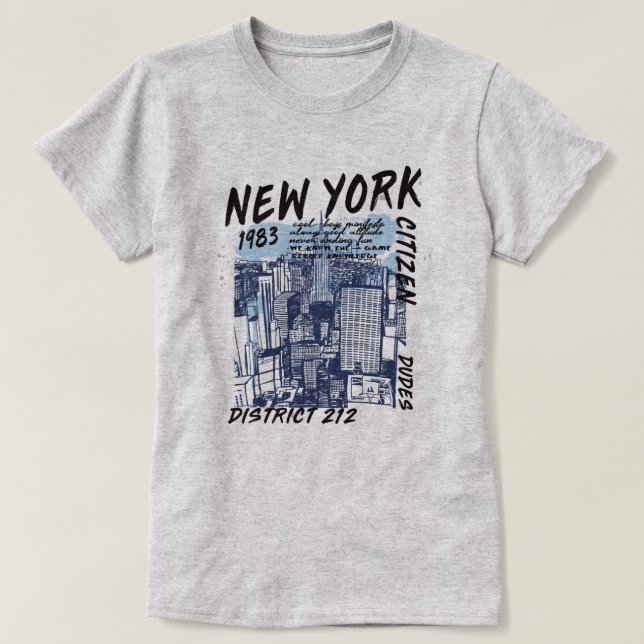 T-shirt New York (Design devant)