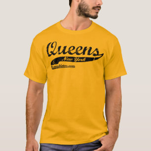 T-shirt - New York City NY - lettrage noir multiplié par