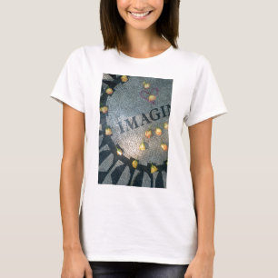 T-shirt New York États-Unis  Mosaïque Imagine, Strawberry 