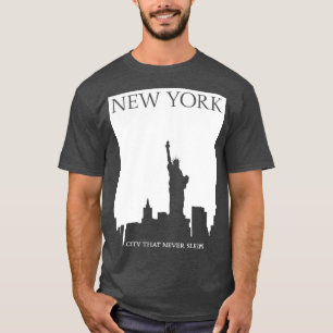 T-shirt New York La Ville Qui Ne Dort Jamais