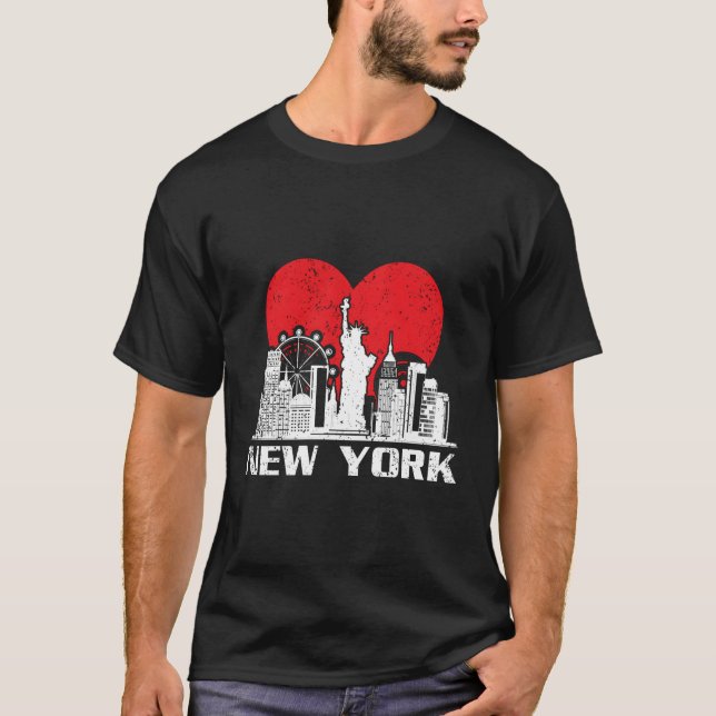 T-shirt New York Love Ny (Devant)