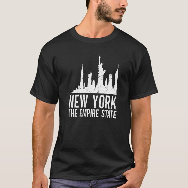 T-shirt New York New York L'Empire State (Devant)