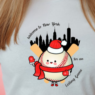 T-shirt "New York Skyline Baseball Game 