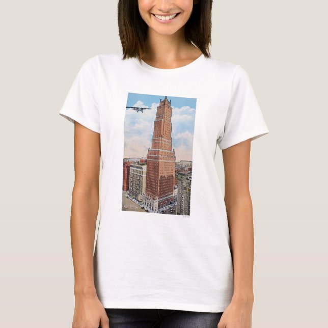 T-shirt New York : Tour de Ritz (Devant)
