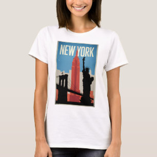T-shirt New York USA vintage