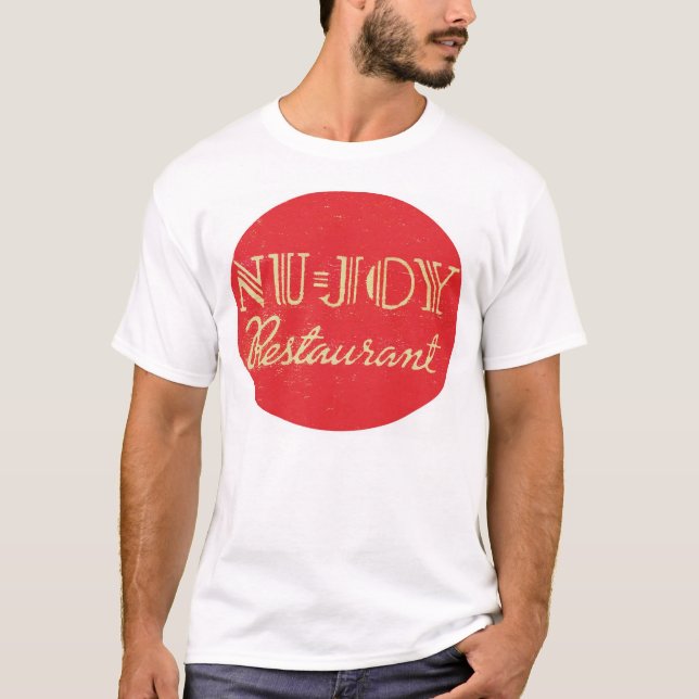 T-shirt newartsweb - restaurant de NuJoy (Devant)