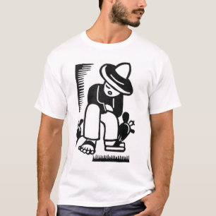 T-shirt newartsweb - Sombreroman (blanc)