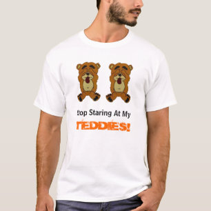 T-shirt NEWBEARS, arrêt regardant fixement le mon,